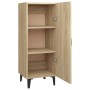 Sonoma oak plywood sideboard 34.5x34x90 cm by vidaXL, Sideboards - Ref: Foro24-812333, Price: 57,78 €, Discount: %