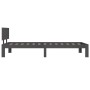 Estructura de cama madera maciza de pino gris 90x200 cm de vidaXL, Camas y somieres - Ref: Foro24-810482, Precio: 130,63 €, D...