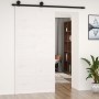 Solid white pine barn door 100x1.8x214 cm by vidaXL, Doors - Ref: Foro24-824639, Price: 135,99 €, Discount: %