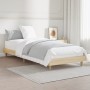 Sonoma oak engineered wood bed frame 75x190 cm by vidaXL, Beds and slatted bases - Ref: Foro24-832104, Price: 78,99 €, Discou...