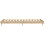 Estructura de cama madera de ingeniería roble Sonoma 75x190 cm de vidaXL, Camas y somieres - Ref: Foro24-832104, Precio: 79,8...