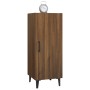 Aparador madera contrachapada marrón roble 34,5x34x90 cm de vidaXL, Aparadores - Ref: Foro24-817407, Precio: 60,67 €, Descuen...