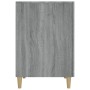 Escritorio de madera contrachapada gris Sonoma 140x50x75 cm de vidaXL, Escritorios - Ref: Foro24-817550, Precio: 111,90 €, De...