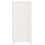 Aparador de madera maciza de pino blanco 100x35x74 cm de vidaXL, Aparadores - Ref: Foro24-814555, Precio: 170,69 €, Descuento: %