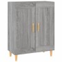 Aparador de madera contrachapada gris Sonoma 69,5x34x90 cm de vidaXL, Aparadores - Ref: Foro24-817340, Precio: 69,24 €, Descu...