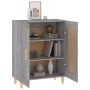 Sonoma gray plywood sideboard 69.5x34x90 cm by vidaXL, Sideboards - Ref: Foro24-817340, Price: 69,24 €, Discount: %