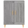 Sonoma gray plywood sideboard 69.5x34x90 cm by vidaXL, Sideboards - Ref: Foro24-817340, Price: 69,24 €, Discount: %