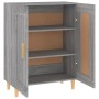 Sonoma gray plywood sideboard 69.5x34x90 cm by vidaXL, Sideboards - Ref: Foro24-817340, Price: 69,24 €, Discount: %