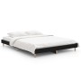 Estructura de cama madera de ingeniería negra 140x190 cm de vidaXL, Camas y somieres - Ref: Foro24-832070, Precio: 115,16 €, ...