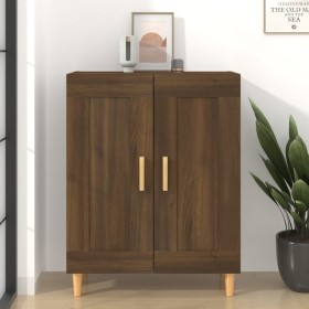 Brown oak plywood sideboard 69.5x34x90 cm by vidaXL, Sideboards - Ref: Foro24-817341, Price: 76,99 €, Discount: %