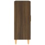 Aparador madera contrachapada marrón roble 69,5x34x90 cm de vidaXL, Aparadores - Ref: Foro24-817341, Precio: 76,47 €, Descuen...