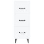 White engineered wood sideboard 34.5x34x90 cm by vidaXL, Sideboards - Ref: Foro24-812348, Price: 65,99 €, Discount: %