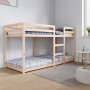 Solid pine wood bunk bed 80x200 cm by vidaXL, Beds and slatted bases - Ref: Foro24-821649, Price: 154,72 €, Discount: %