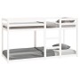 Solid pine wood bunk bed 80x200 cm by vidaXL, Beds and slatted bases - Ref: Foro24-821650, Price: 159,37 €, Discount: %