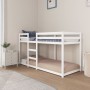 Solid pine wood bunk bed 80x200 cm by vidaXL, Beds and slatted bases - Ref: Foro24-821650, Price: 159,37 €, Discount: %