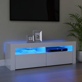 TV stand with bright white LED lights 120x35x40 cm by vidaXL, TV Furniture - Ref: Foro24-804316, Price: 85,18 €, Discount: %