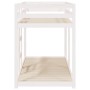 Solid white pine wood bunk bed 75x190 cm by vidaXL, Beds and slatted bases - Ref: Foro24-821660, Price: 159,57 €, Discount: %