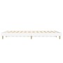 White engineered wood bed frame 135x190 cm by vidaXL, Beds and slatted bases - Ref: Foro24-832077, Price: 120,33 €, Discount: %