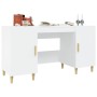 White plywood desk 140x50x75 cm by vidaXL, Desks - Ref: Foro24-812762, Price: 119,92 €, Discount: %