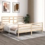 Estructura de cama madera maciza 180x200 cm de vidaXL, Camas y somieres - Ref: Foro24-3105875, Precio: 153,91 €, Descuento: %