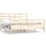 Estructura de cama madera maciza 180x200 cm de vidaXL, Camas y somieres - Ref: Foro24-3105875, Precio: 140,99 €, Descuento: %