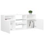 TV cabinet with white LED lights 120x30x50 cm by vidaXL, TV Furniture - Ref: Foro24-804301, Price: 94,63 €, Discount: %