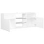 TV cabinet with white LED lights 120x30x50 cm by vidaXL, TV Furniture - Ref: Foro24-804301, Price: 94,63 €, Discount: %