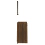 Brown oak plywood bathroom furniture set by vidaXL, Bathroom furniture - Ref: Foro24-815530, Price: 60,67 €, Discount: %