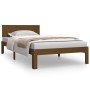 Estructura de cama madera maciza de pino marrón miel 100x200 cm de vidaXL, Camas y somieres - Ref: Foro24-810488, Precio: 113...