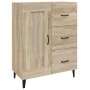 Aparador de madera contrachapada roble Sonoma 69,5x34x90 cm de vidaXL, Aparadores - Ref: Foro24-812234, Precio: 96,99 €, Desc...