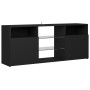 TV stand with black LED lights 120x30x50 cm by vidaXL, TV Furniture - Ref: Foro24-804302, Price: 81,72 €, Discount: %