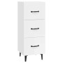 Bright white plywood sideboard 34.5x34x90 cm by vidaXL, Sideboards - Ref: Foro24-812354, Price: 61,40 €, Discount: %