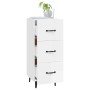 Bright white plywood sideboard 34.5x34x90 cm by vidaXL, Sideboards - Ref: Foro24-812354, Price: 61,40 €, Discount: %