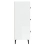 Bright white plywood sideboard 34.5x34x90 cm by vidaXL, Sideboards - Ref: Foro24-812354, Price: 61,40 €, Discount: %