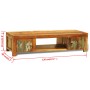 Vintage TV stand with 2 doors made of recycled wood by vidaXL, TV Furniture - Ref: Foro24-241097, Price: 164,63 €, Discount: %