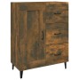 Smoked oak plywood sideboard 69.5x34x90 cm by vidaXL, Sideboards - Ref: Foro24-817372, Price: 68,99 €, Discount: %