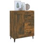 Smoked oak plywood sideboard 69.5x34x90 cm by vidaXL, Sideboards - Ref: Foro24-817372, Price: 68,99 €, Discount: %