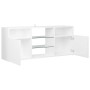 TV-Schrank mit strahlend weißen LED-Leuchten 120x30x50 cm von vidaXL, TV-Möbel - Ref: Foro24-804307, Preis: 86,42 €, Rabatt: %