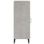 Aparador de madera contrachapada gris hormigón 34,5x34x90 cm de vidaXL, Aparadores - Ref: Foro24-812424, Precio: 41,04 €, Des...