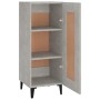 Aparador de madera contrachapada gris hormigón 34,5x34x90 cm de vidaXL, Aparadores - Ref: Foro24-812424, Precio: 41,04 €, Des...