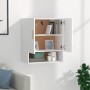 White plywood wall cabinet 60x31x70 cm by vidaXL, Lockers and storage cabinets - Ref: Foro24-812870, Price: 62,65 €, Discount: %