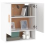 White plywood wall cabinet 60x31x70 cm by vidaXL, Lockers and storage cabinets - Ref: Foro24-812870, Price: 62,65 €, Discount: %