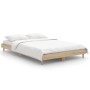 Estructura de cama madera de ingeniería roble Sonoma 120x190 cm de vidaXL, Camas y somieres - Ref: Foro24-832088, Precio: 137...