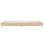 Estructura de cama madera de ingeniería roble Sonoma 120x190 cm de vidaXL, Camas y somieres - Ref: Foro24-832088, Precio: 137...