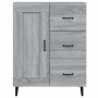 Sonoma gray plywood sideboard 69.5x34x90 cm by vidaXL, Sideboards - Ref: Foro24-817373, Price: 83,39 €, Discount: %