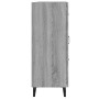 Sonoma gray plywood sideboard 69.5x34x90 cm by vidaXL, Sideboards - Ref: Foro24-817373, Price: 83,39 €, Discount: %