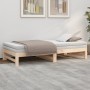 Sofá cama extraíble madera maciza de pino 2x(75x190) cm de vidaXL, Camas y somieres - Ref: Foro24-823419, Precio: 134,75 €, D...