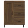 Brown oak plywood sideboard 69.5x34x90 cm by vidaXL, Sideboards - Ref: Foro24-817374, Price: 71,08 €, Discount: %