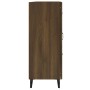 Aparador madera contrachapada marrón roble 69,5x34x90 cm de vidaXL, Aparadores - Ref: Foro24-817374, Precio: 71,41 €, Descuen...