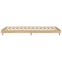 Estructura de cama madera de ingeniería roble Sonoma 75x190 cm de vidaXL, Camas y somieres - Ref: Foro24-832312, Precio: 73,3...